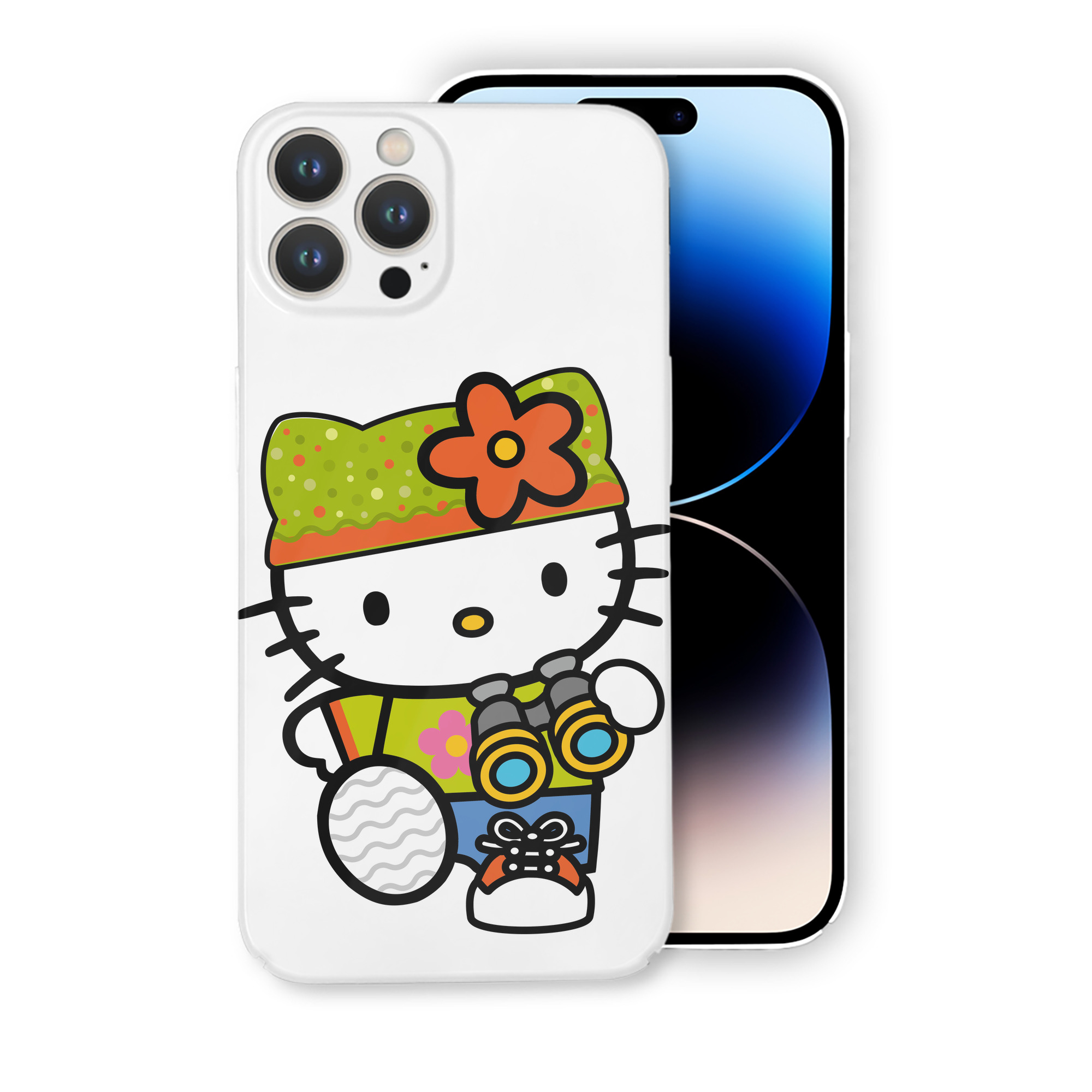 （画像用） Hello Kitty ハローキティ 【iPhone 14シリーズ対応】ハードケース